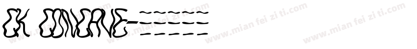 CK Concave字体转换